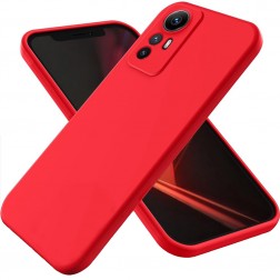 „Shell“ kieto silikono (TPU) dėklas - raudonas (Redmi Note 12S)
