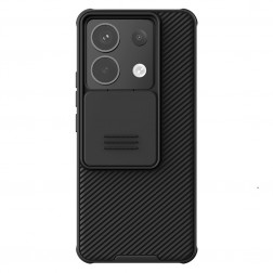 „Nillkin“ CamShield Pro dėklas - juodas (Redmi Note 13 Pro 5G / Poco X6 5G)