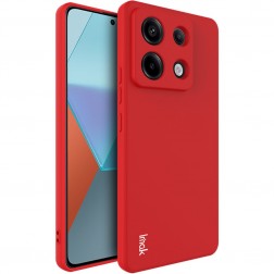 „Imak“ kieto silikono (TPU) dėklas - raudonas (Redmi Note 13 Pro 5G / Poco X6 5G)