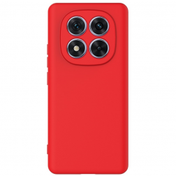„Shell“ kieto silikono (TPU) dėklas - raudonas (Redmi Note 14 Pro 5G / Note 14 Pro+ 5G / Poco X7 5G)