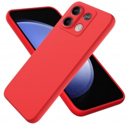 „Shell“ kieto silikono (TPU) dėklas - raudonas (Redmi Note 13 5G)