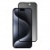 „Mocolo“ Tempered Glass juodas apsauginis ekrano stiklas 0.26 mm - privatumo (iPhone 15 Pro Max)