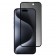 „Mocolo“ Tempered Glass juodas apsauginis ekrano stiklas 0.26 mm - privatumo (iPhone 15 Pro)