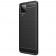 „Carbon“ kieto silikono (TPU) dėklas - juodas (Galaxy A12)