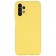 „Shell“ kieto silikono (TPU) dėklas - geltonas (Galaxy A13 4G)