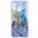 „Marble“ kieto silikono (TPU) dėklas - mėlynas (Galaxy A40)