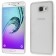 Skaidrus silikoninis (TPU) dėklas - sidabrinis (Galaxy A5 2016)