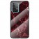 „Marble“ kieto silikono (TPU) dėklas - raudonas (Galaxy A52 / A52s)