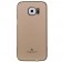 „Luphie“ plastikinis dėklas - auksinis (Galaxy S6 Edge)