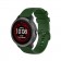 Išmaniojo laikrodžio kieto silikono (TPU) apyrankė - žalia (Samsung Galaxy Watch 5 / 5 Pro / 4 / Garmin Vivoactive 3 / Venu)