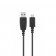 „Samsung“ micro USB laidas - juodas (0,75 m.)
