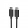 „Sony“ Type-C Type-C laidas - juodas (1 m.)