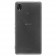 Ploniausias TPU skaidrus dėklas - pilkas (Xperia M4 Aqua)