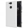 „Nillkin“ Frosted Shield dėklas - baltas + apsauginė ekrano plėvelė (Xperia XA2)