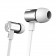 „Wallytech“ Essential W800 ausinės - sidabro spalvos