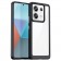 „Fashion“ dėklas - skaidrus / juodas (Redmi Note 13 Pro 5G / Poco X6 5G)