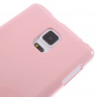 Samsung Galaxy Note Edge rožinis Mercury kieto silikono (TPU) dėklas