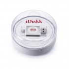 „iDiskk“ Lightning USB 3.0 Flash Drive sidabrinė 16 Gb atmintinė