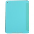 Apple iPad 10,2 (2020, 2019) solidus atverčiamas mėtinis odinis dėklas - knygutė (sulankstomas)