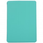 Apple iPad 10,2 (2020, 2019) solidus atverčiamas mėtinis odinis dėklas - knygutė (sulankstomas)
