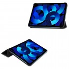 Apple iPad 10.9 (2022) atverčiamas juodas odinis dėklas - knygutė (sulankstomas)