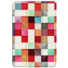 Apple iPad mini 4 (iPad mini 2019) atverčiamas spalvotas „Cubes“ dėklas - knygutė