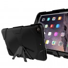 Apple iPad 9.7" 2017 (iPad 9.7" 2018) sustiprintos apsaugos dėklas - juodas - nugarėlė