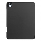 Apple iPad Air 11 (2024, 6-os kartos, M2, A2899, A2900) atverčiamas juodas odinis dėklas - knygutė su vieta liestukui