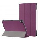 Apple iPad Air 11 (2024, 6-os kartos, M2, A2899, A2900) atverčiamas violetinis odinis dėklas (sulankstomas)