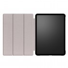 Apple iPad Air 11 (2024, 6-os kartos, M2, A2899, A2900) atverčiamas violetinis odinis dėklas (sulankstomas)