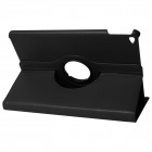 Apple iPad Air 2 atverčiamas, sukamas 360 laipsnių, juodas odinis dėklas - stovas