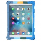 Apple iPad 9.7 (Air, Air 2 ,iPad 2 / 3 / 4) „Popit“ Bubble Kickstand minšto silikono TPU mėlynas dėklas - nugarėlė