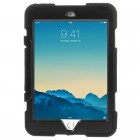 Apple iPad Mini 1 / 2 / 3 / 4 sustiprintos apsaugos dėklas - juodas - nugarėlė