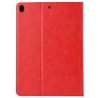 Apple iPad Pro 10.5" (Air 2019) atverčiamas raudonas odinis dėklas