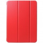 Apple iPad Pro 11 (2018, 1-os kartos) „Shell“ atverčiamas raudonas silikoninis dėklas - knygutė