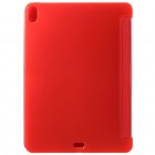 Apple iPad Pro 11 (2018, 1-os kartos) „Shell“ atverčiamas raudonas silikoninis dėklas - knygutė