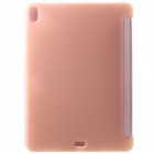 Apple iPad Pro 11 (2018, 1-os kartos) „Shell“ atverčiamas rožinis silikoninis dėklas - knygutė