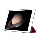 Apple iPad Pro 12.9" atverčiamas raudonas odinis dėklas - knygutė