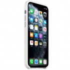 Oficialus „Apple“ Silicone Case baltas silikoninis TPU iPhone 11 Pro dėklas, nugarėlė (MWYL2ZM/A)