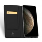 „Dux Ducis“ Skin serijos Apple iPhone 11 Pro juodas odinis atverčiamas dėklas