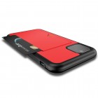„Dux Ducis“ Pocard Apple iPhone 11 Pro Max raudonas kieto silikono dėklas