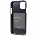Apple iPhone 11 Pro Max Mercury juodas kieto silikono TPU dėklas - nugarėlė