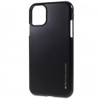 Apple iPhone 11 Pro Max Mercury juodas kieto silikono TPU dėklas - nugarėlė