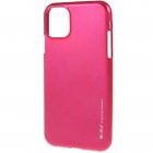 Apple iPhone 11 Pro Max Mercury tamsiai rožinis kieto silikono TPU dėklas - nugarėlė