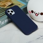 Apple iPhone 12 (12 Pro) kieto silikono TPU mėlynas dėklas - nugarėlė