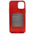 Apple iPhone 12 Mini Mercury raudonas kieto silikono TPU dėklas - nugarėlė