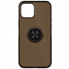 Apple iPhone 12 Mini „Sheet“ Kickstand (TPU) juodas dėklas - nugarėlė