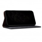 Deluxe atverčiamas juodas odinis Apple iPhone 12 Pro Max dėklas - knygutė