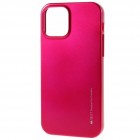 Apple iPhone 12 Pro Max Mercury tamsiai rožinis kieto silikono TPU dėklas - nugarėlė