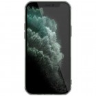 Apple iPhone 12 Pro Max Nillkin Nature plonas skaidrus (permatomas) silikoninis TPU pilkas dėklas